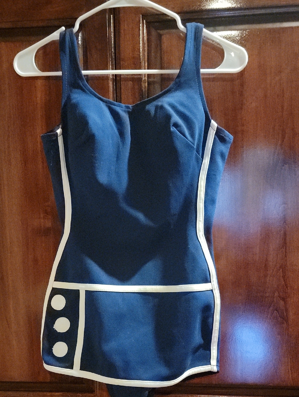 Peter Pan garment, designed by Oleg Cassini
